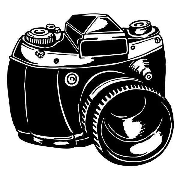 Фотоаппарат для рисования — стоковый вектор