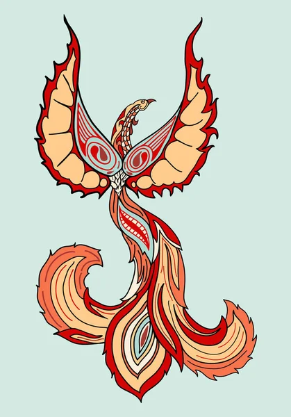 Boceto vectorial Firebird — Vector de stock