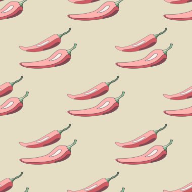 Biber biber seamless modeli. Vektör çizim