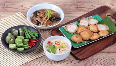 Organik Tay tarifi, hindistan cevizi sütü ve fermente soya sosu çağrı 