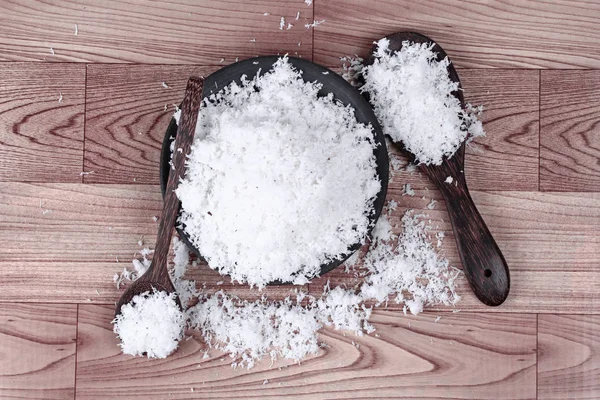 Coco rallado listo para cocinar — Foto de Stock