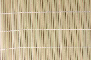 Japon tarzı kurutulmuş bambu saplarını deseninin bağlı.