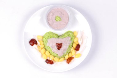 Neal ginkgo (kalp şekli) Çince kutlama ve iyi bir yaşam için