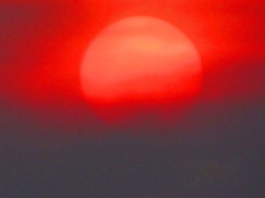 Güzel arka plan için günbatımı gömerim 