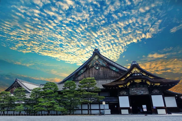 Ninomaru Palace Nijo-jo Zamek, Kioto, Japonia — Zdjęcie stockowe