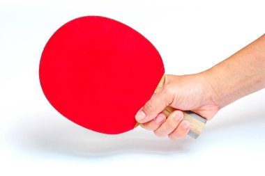 Masa Tenisi için sallamak el tarzında forehand düzenlenen .