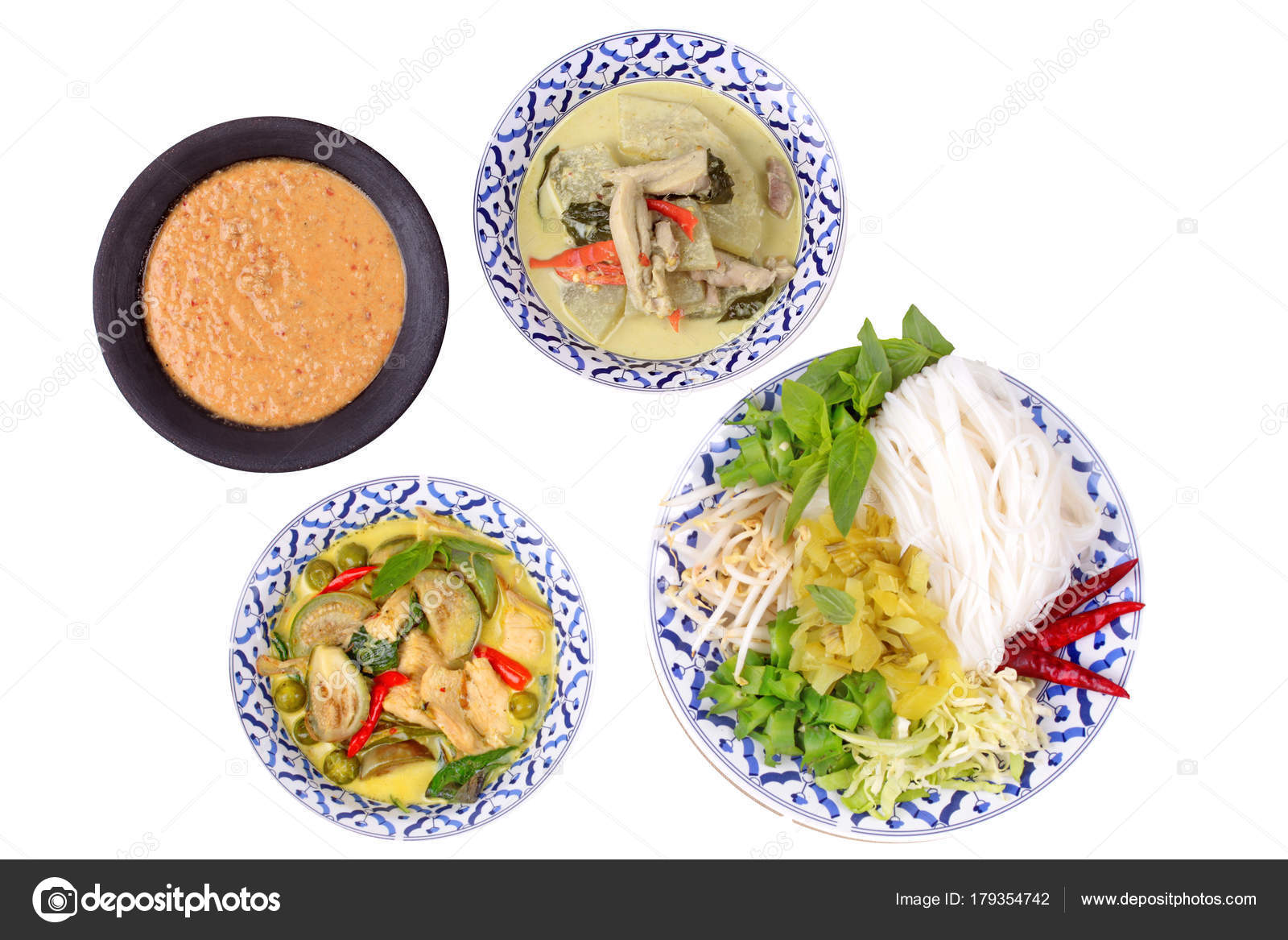 Pollo Al Curry Thai Con Leche De Coco