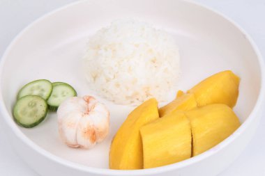 Tay treaditional gıda, Yasemin pirinç sebze ve meyve ile 