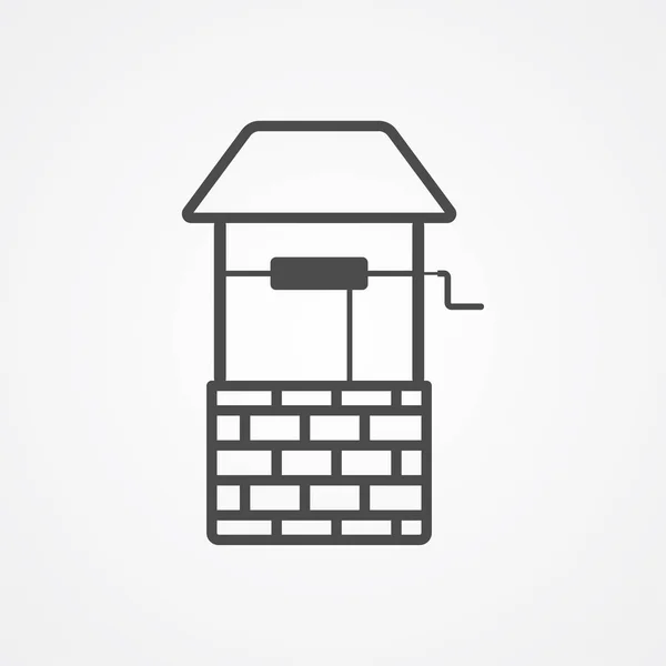 Mercado Icono Vector Simple Plantilla Diseño Símbolo Ilustración Para