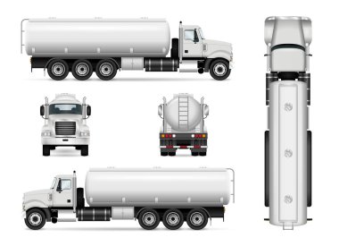 Download Tanker Truck Free Vector Eps Cdr Ai Svg Vector Illustration Graphic Art