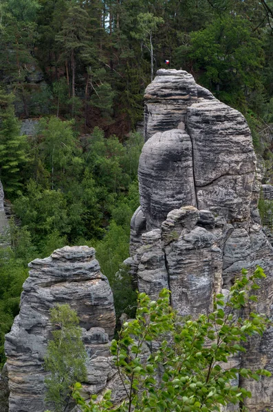 The Prachov Rocks — Stock Photo, Image