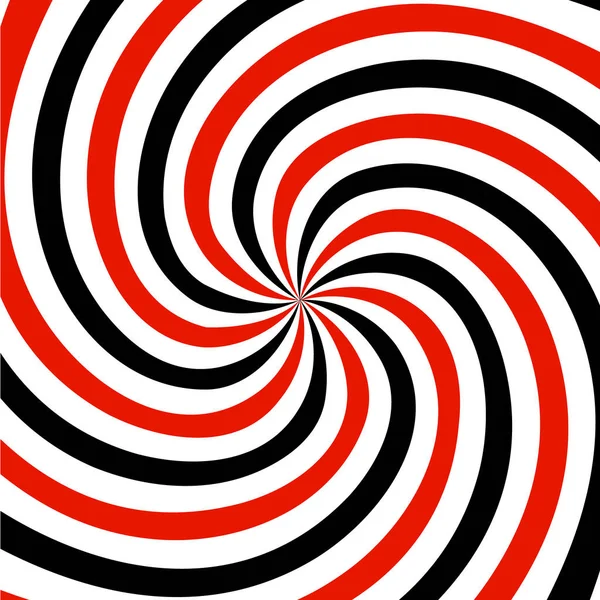 Kırmızı, siyah ve beyaz yaz sarmal ray desen arka plan - vektör sürüm