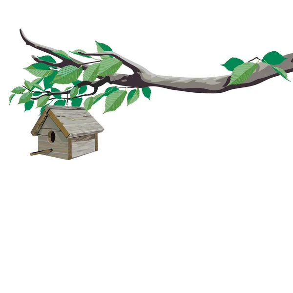 Bir dalda kuş evi