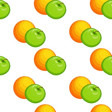 Elma portakal desen