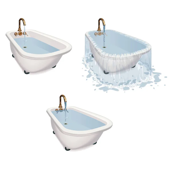 Flowing küvet içinde