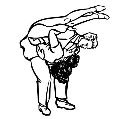 Salıncak dansçılar DIP