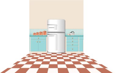 Yaşlanma mutfak dolabı