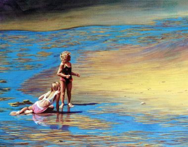 Beach Girls düşük Tide