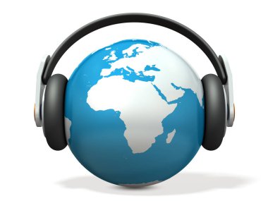 3dcg temsil eden dünya geniş müzik soyut. 