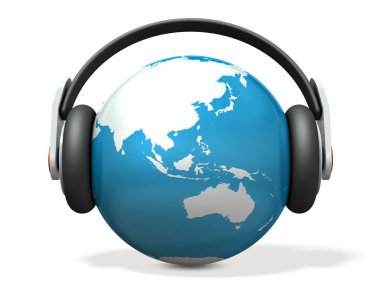 3dcg temsil eden dünya geniş müzik soyut. 