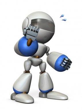 Enerjik robotlar poz. 