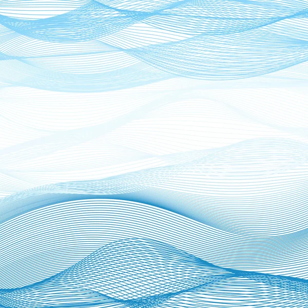 Фон з синьо-білих стрічок переплетеної ілюстрації — стоковий вектор