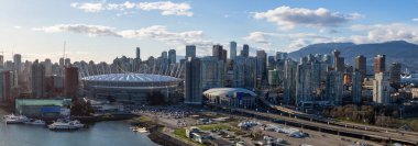 Rogers Arena False Creek çevresinde 