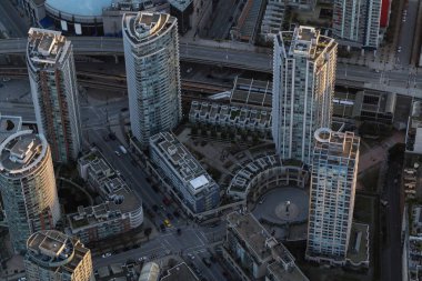 Şehir binalar Vancouver