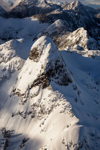雪の覆われた山 — ストック写真