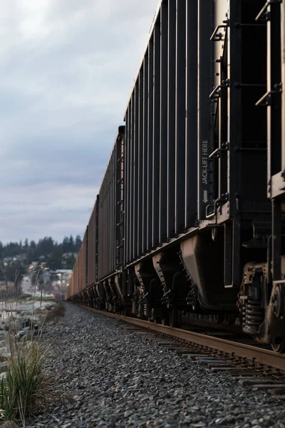 Passeio de trem através de Whiterock — Fotografia de Stock