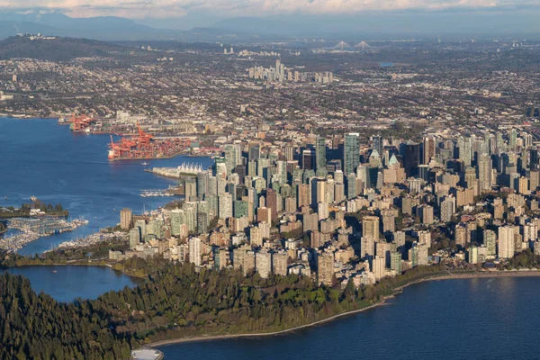 Vancouver City in der Innenstadt — Stockfoto