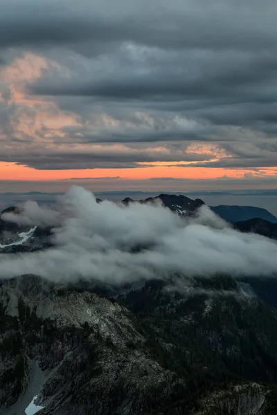 Gyönyörű hegyek Észak-Vancouver — Stock Fotó