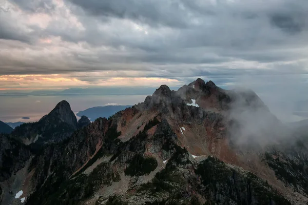 Brunswick Montanha com Howe Sound — Fotografia de Stock