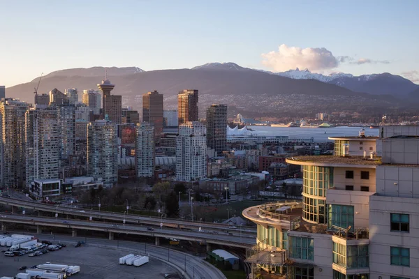 Downtown Vancouver stad — Stockfoto