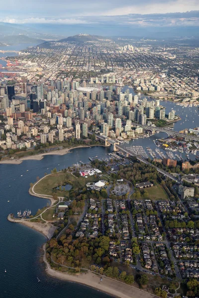 Downtown Vancouver Aerial — Stock Photo, Image