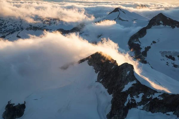Εναέρια Τοπίο Του Ταντάλου Εύρους Λαμβάνονται Κοντά Βόρεια Squamish Από — Φωτογραφία Αρχείου