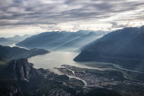 Skookumchuck Narrows Provincial Park Sunshine Coast British Columbia Canada Preso — Foto Stock