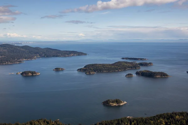 Τον Νησί Βόρεια Δυτικά Του Vancouver British Columbia Καναδάς Είδαν — Φωτογραφία Αρχείου