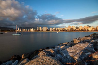Kayalık plaj Downtown Vancouver