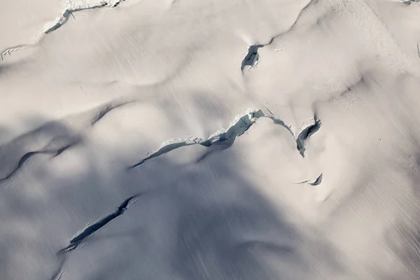 Luftaufnahme Der Schneeformation Auf Dem Gipfel Des Mamquam Berges Aufgenommen — Stockfoto