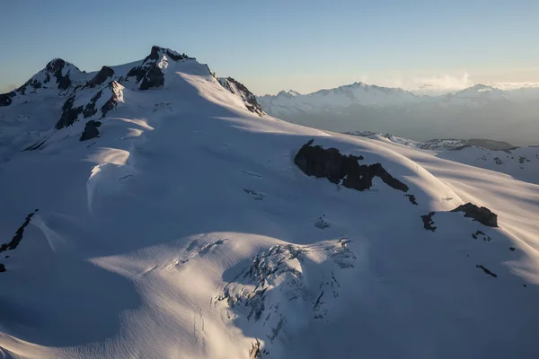 Veduta Aerea Della Montagna Garibaldi Vicino Squamish Nord Vancouver Columbia — Foto Stock