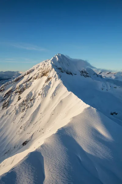 Luftaufnahme Des Garibaldi Berges Der Nähe Von Squamish Britisch Columbia — Stockfoto