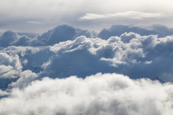 Farklı bulut formasyonları — Stok fotoğraf