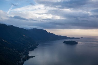 Çarpıcı hava manzara