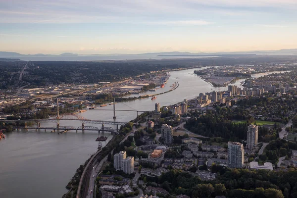 Antena de New Westminster — Fotografia de Stock