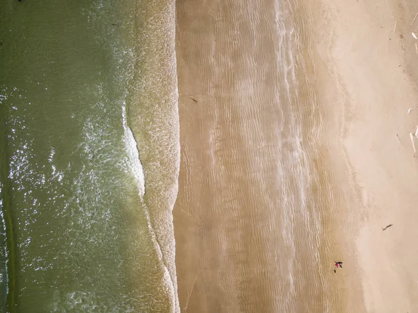 Bovenaanzicht Van Prachtige Oceaan Kust — Stockfoto