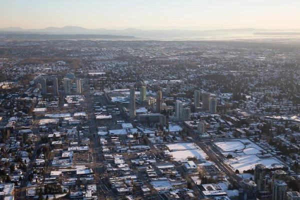 활기찬 중앙의 밴쿠버 브리티시 컬럼비아 캐나다에서 — 스톡 사진