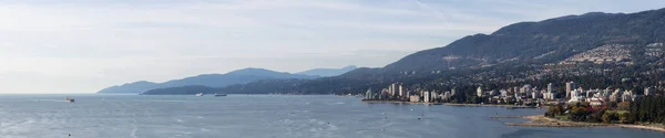 West Vancouver British Columbia Canadá Vista Panorâmica Aérea Uma Paisagem — Fotografia de Stock