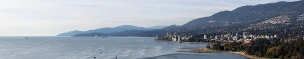 West Vancouver Brits Columbia Canada Panoramisch Uitzicht Vanuit Lucht Een — Stockfoto