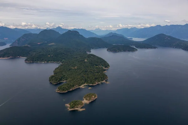 Keats Island Sunshine Coast Colombie Britannique Canada Vue Aérienne Une — Photo